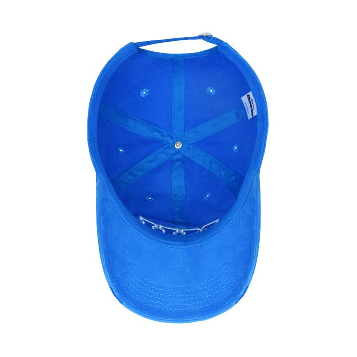 Concept One - Wholesale Baseball Cap - Unisex - Disney Pixar Monsters University "MU" Cap - Blue