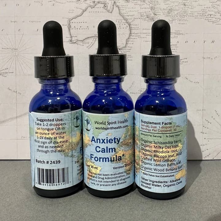 Calm Formula for wholesale by World Spirit Botanicals