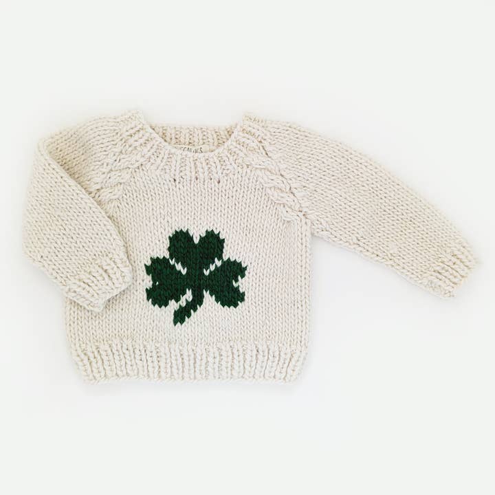 Huggalugs - Wholesale Knit Sweater - Baby - Shamrock Crew Neck Sweater Baby & Toddler0
