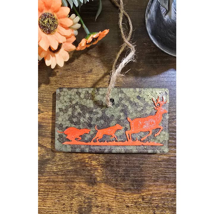 Southern Scents Fragrances, Inc. – Engroshandel Luftfrisker til bilen – til kvinder – Hunde jager hjorte Freshie