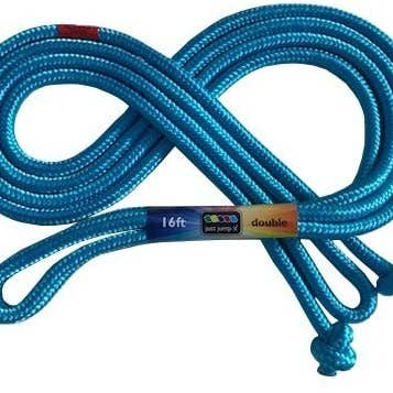 Turquoise 16 Ft Jump Rope - Rainbow By Just Jump It for wholesale by Frustration Free Solutions