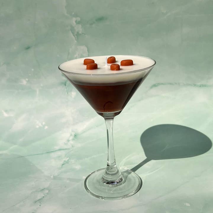 Candle Lume - Wholesale Novelty Candle - Espresso Martini Candle 5 beans / Coffee Candle / Espresso Martini Lovers / Espresso Lovers5