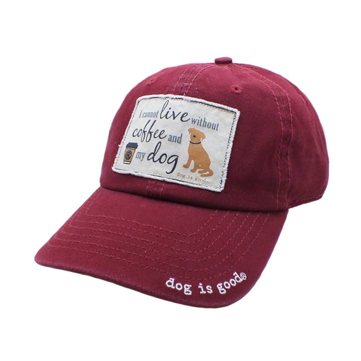 Coffee and My Dog Hat for wholesale by Dog is Good