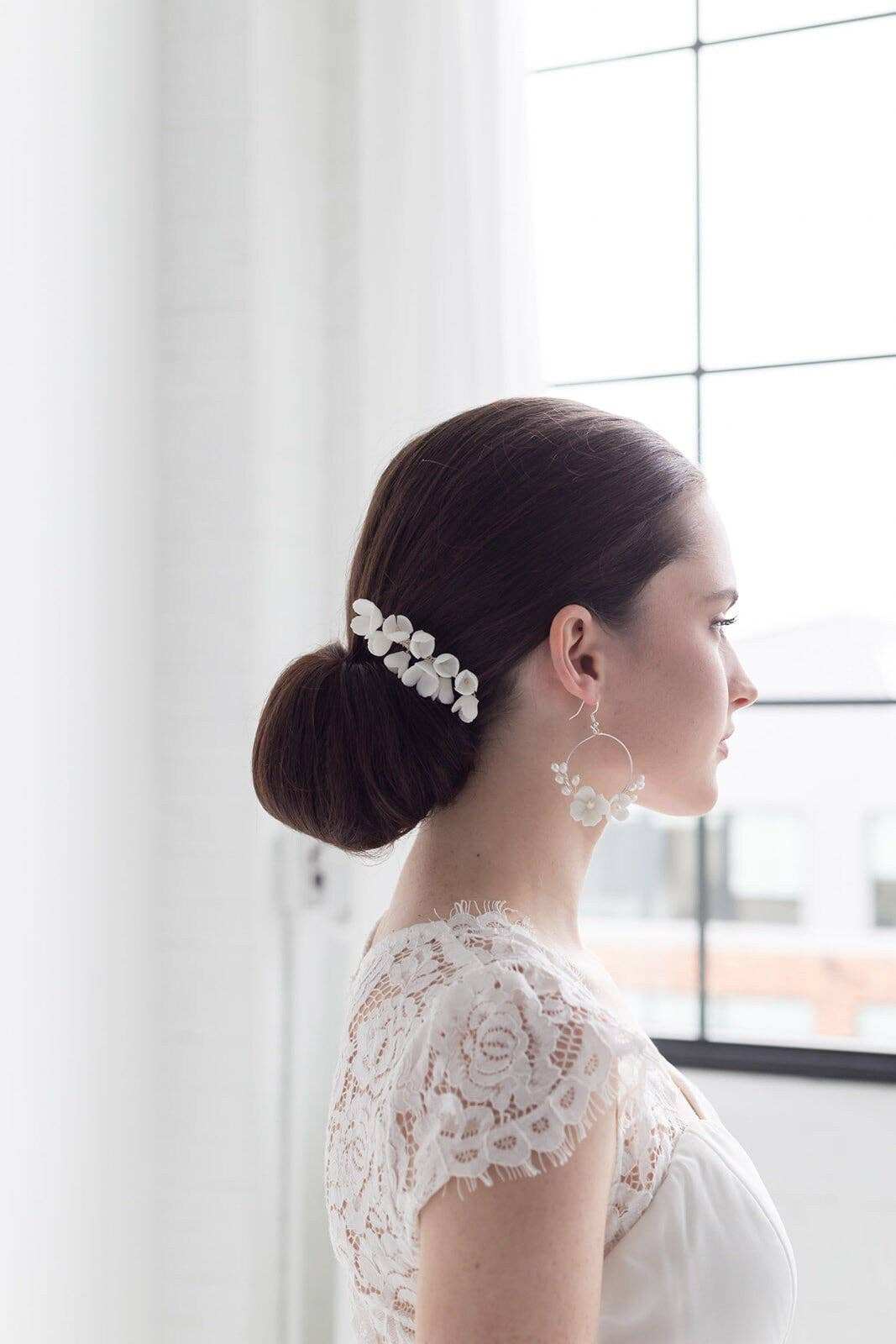 allureweddingjewelry - Wholesale Hair Pin - Angie Flower Comb3