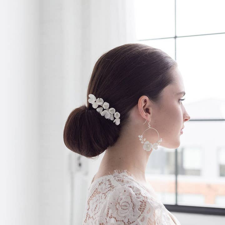 allureweddingjewelry - Wholesale Hair Pin - Angie Flower Comb3