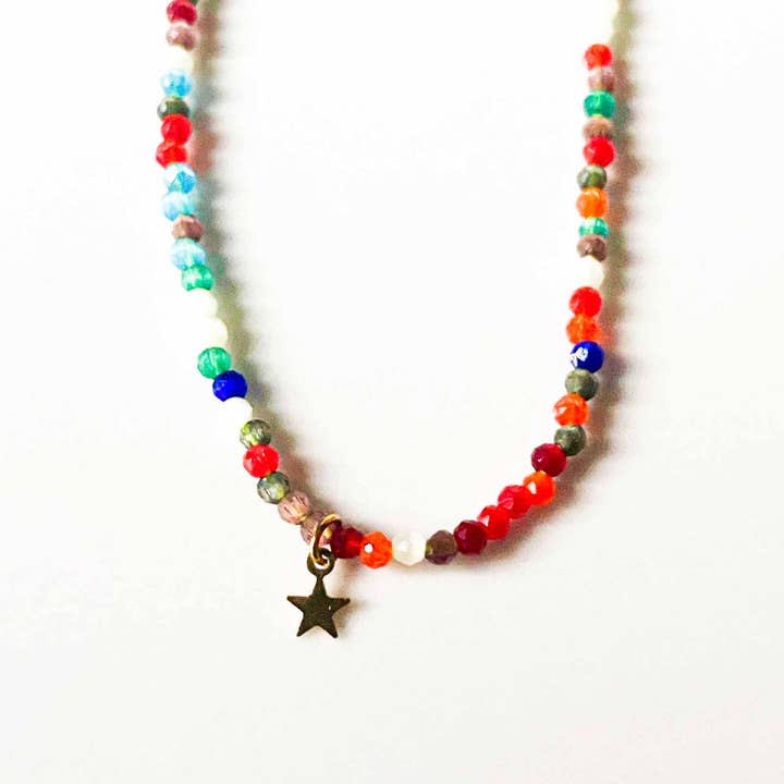 LITCHI - Wholesale Pendant/Charm Necklace - Multi Mexico Necklace