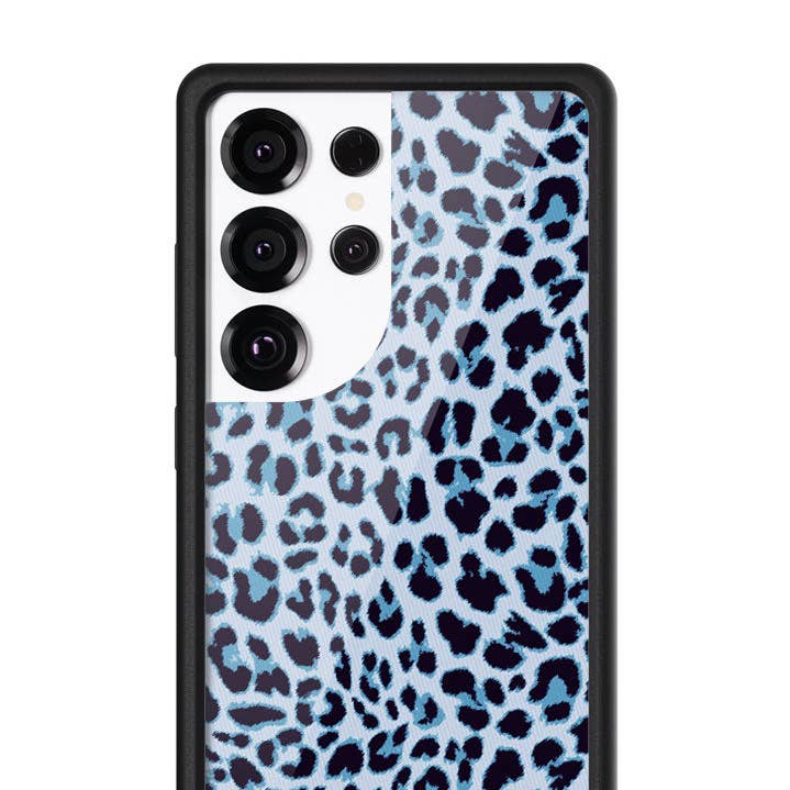 Blue Meow Samsung Galaxy Case for wholesale by Wildflower Cases