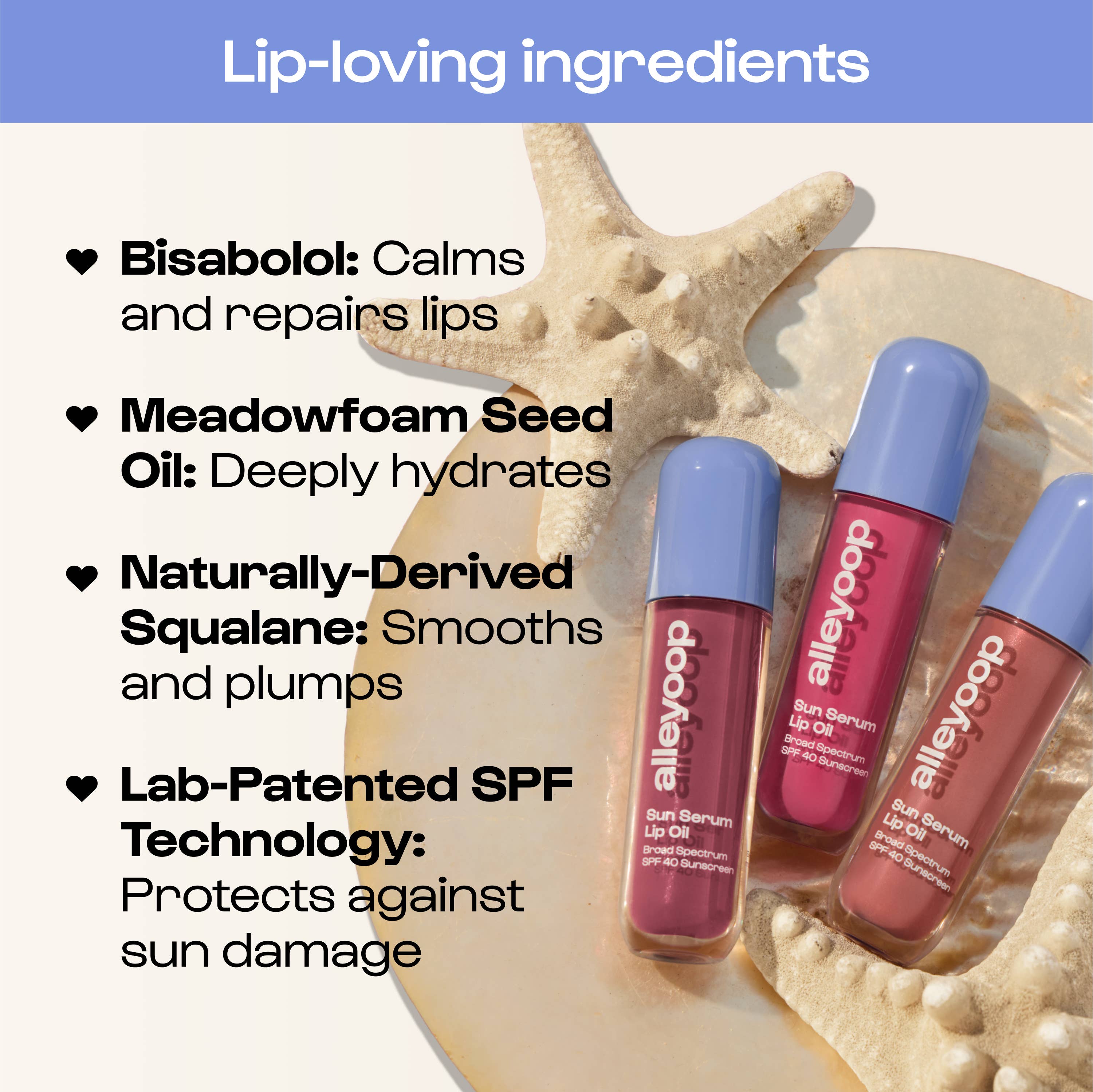 Alleyoop Makeup | Clean Beauty & Wellness - Wholesale Lip Gloss - Sun Serum Lip Oil Starter Kit2