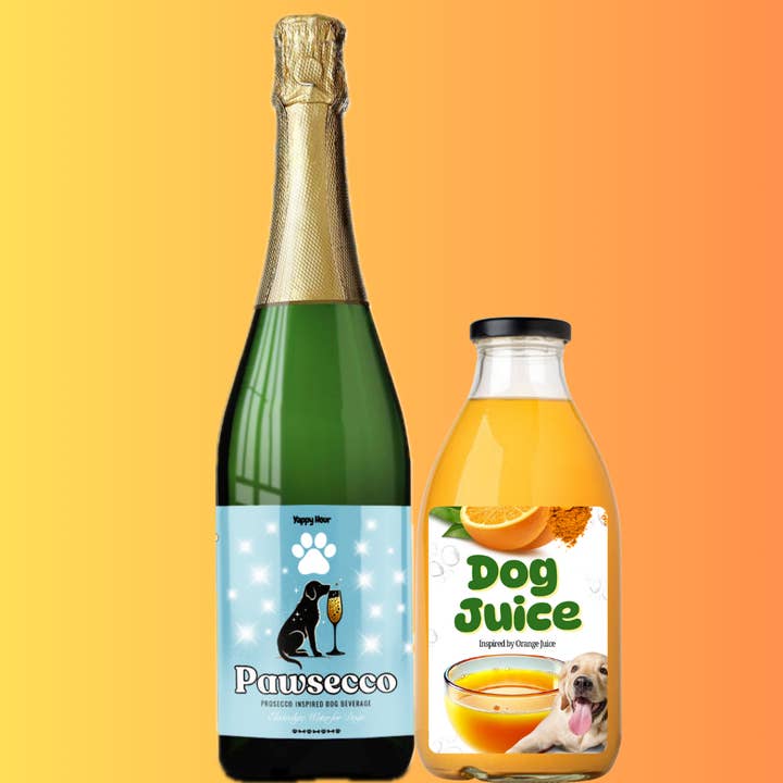 Yappy Hour - Wholesale Pet Treats - Dog - "Fur-Mosa" Mimosa Kit for Dogs