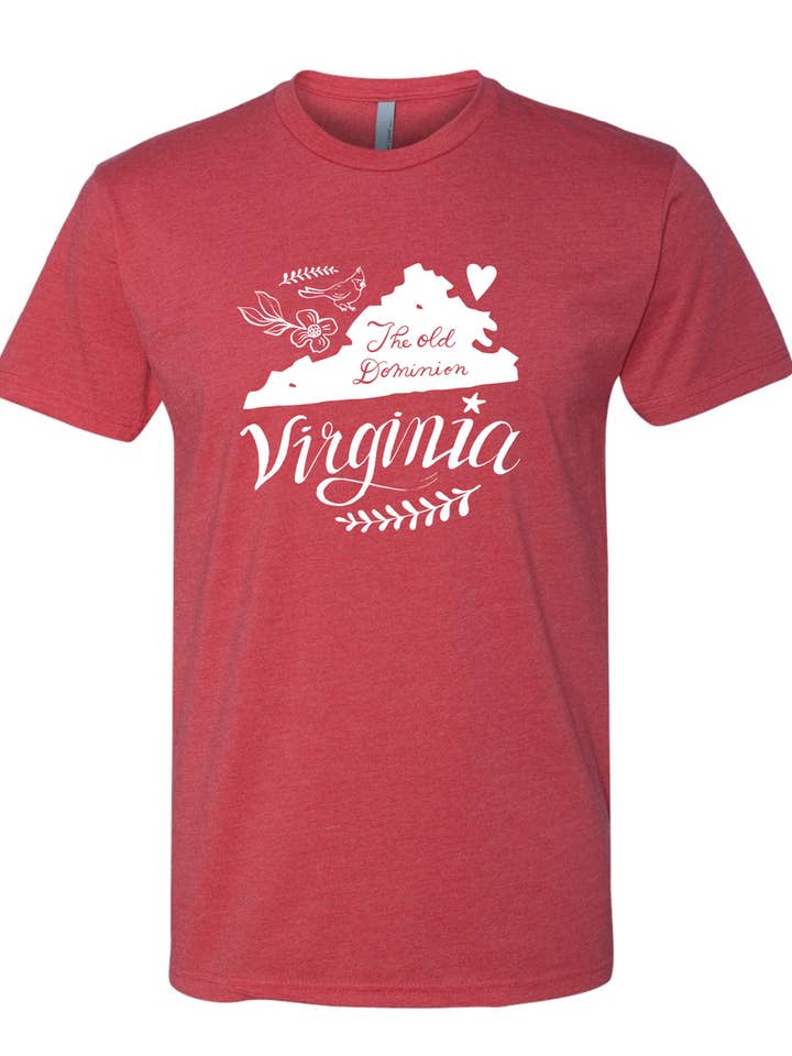 Virginia Old Dominion Tee Shirt for wholesale by Flourish Creative