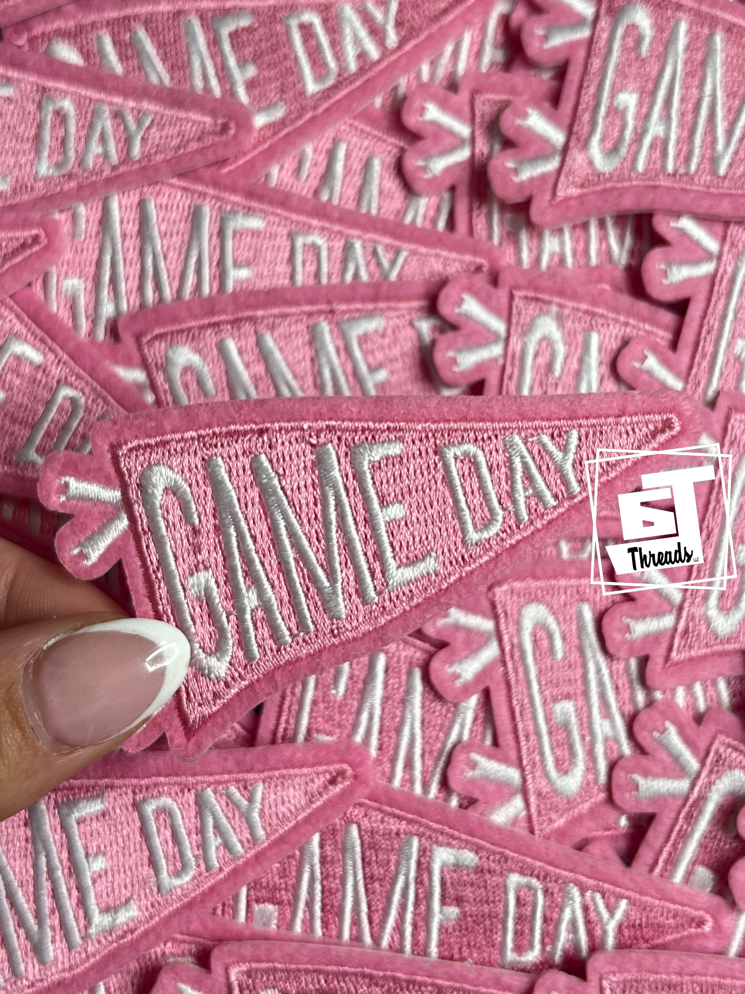 6j Threads LLC - Wholesale Patch - Game Day Pennants....Cap Patches11