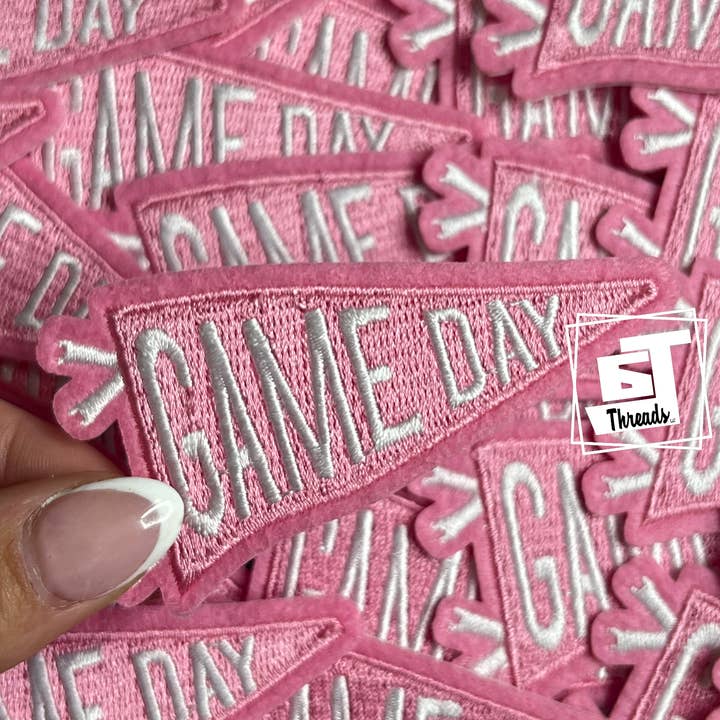 6j Threads LLC - Wholesale Patch - Game Day Pennants....Cap Patches11