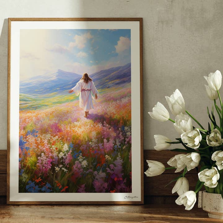 Vila i Jesus | Fine Art Print för wholesale av The Painted Gospel