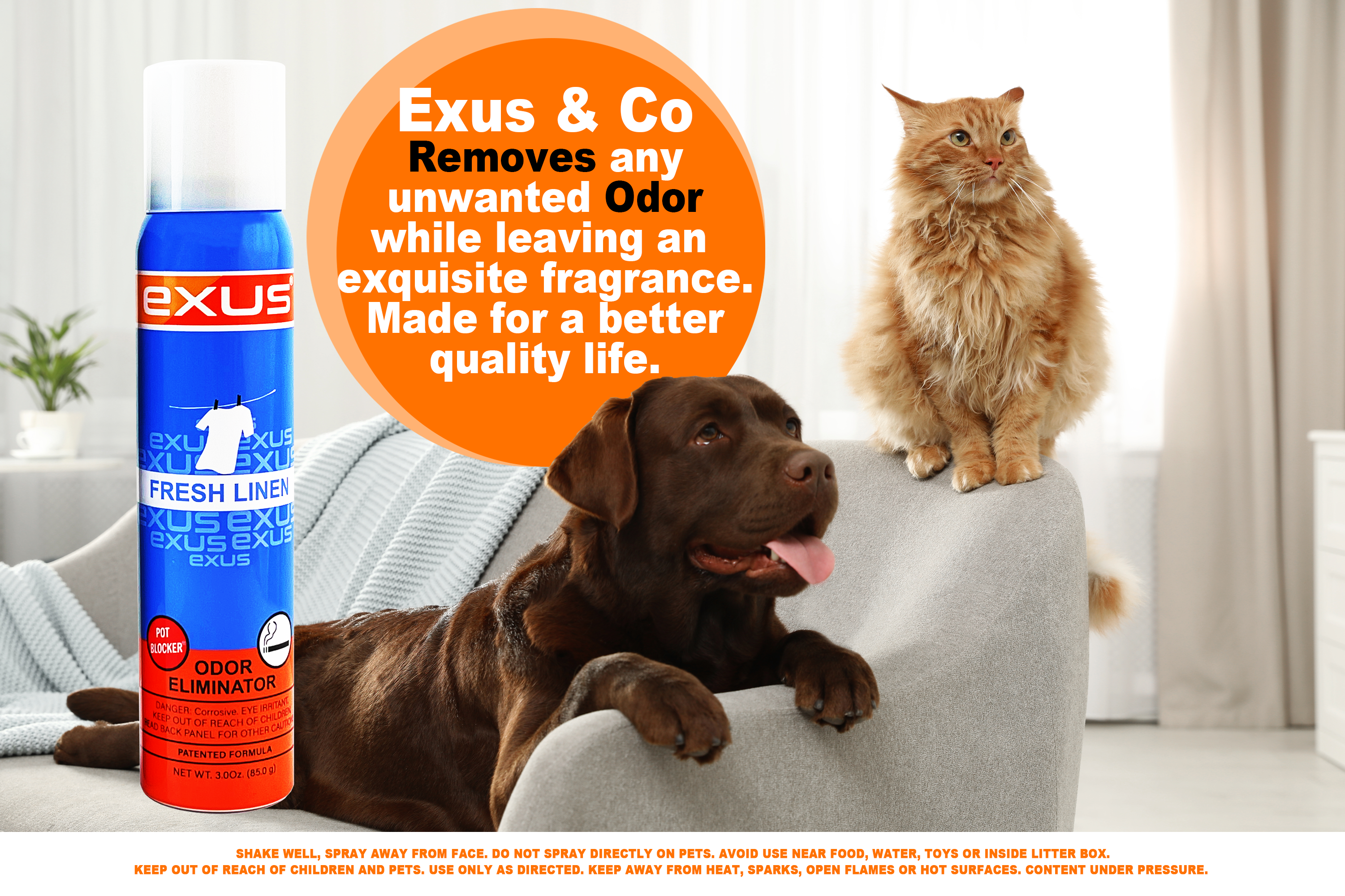 Exus & co - Wholesale Air Freshener - Exus & Co (8 units) Odor Eliminator - Pot Blocker4