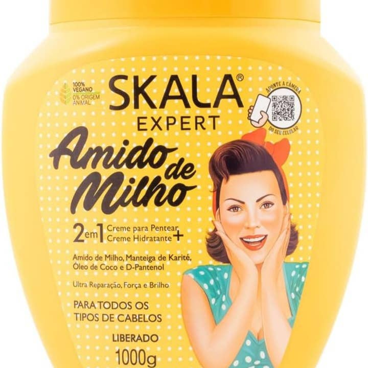 Majestic Wholesale - Wholesale Hair Leave-In Conditioner - Skala Amido de Milho Treatment Cream – Nourishing Hydrating