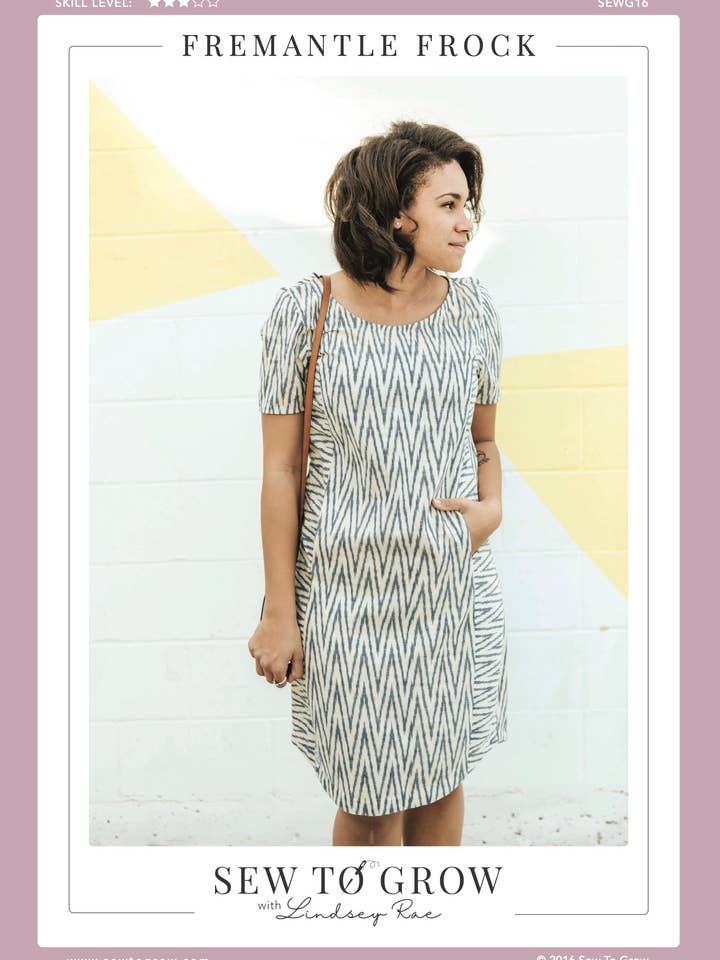 Sew To Grow - Wholesale Dress – Women's - Fremantle Frock Sewing Pattern1