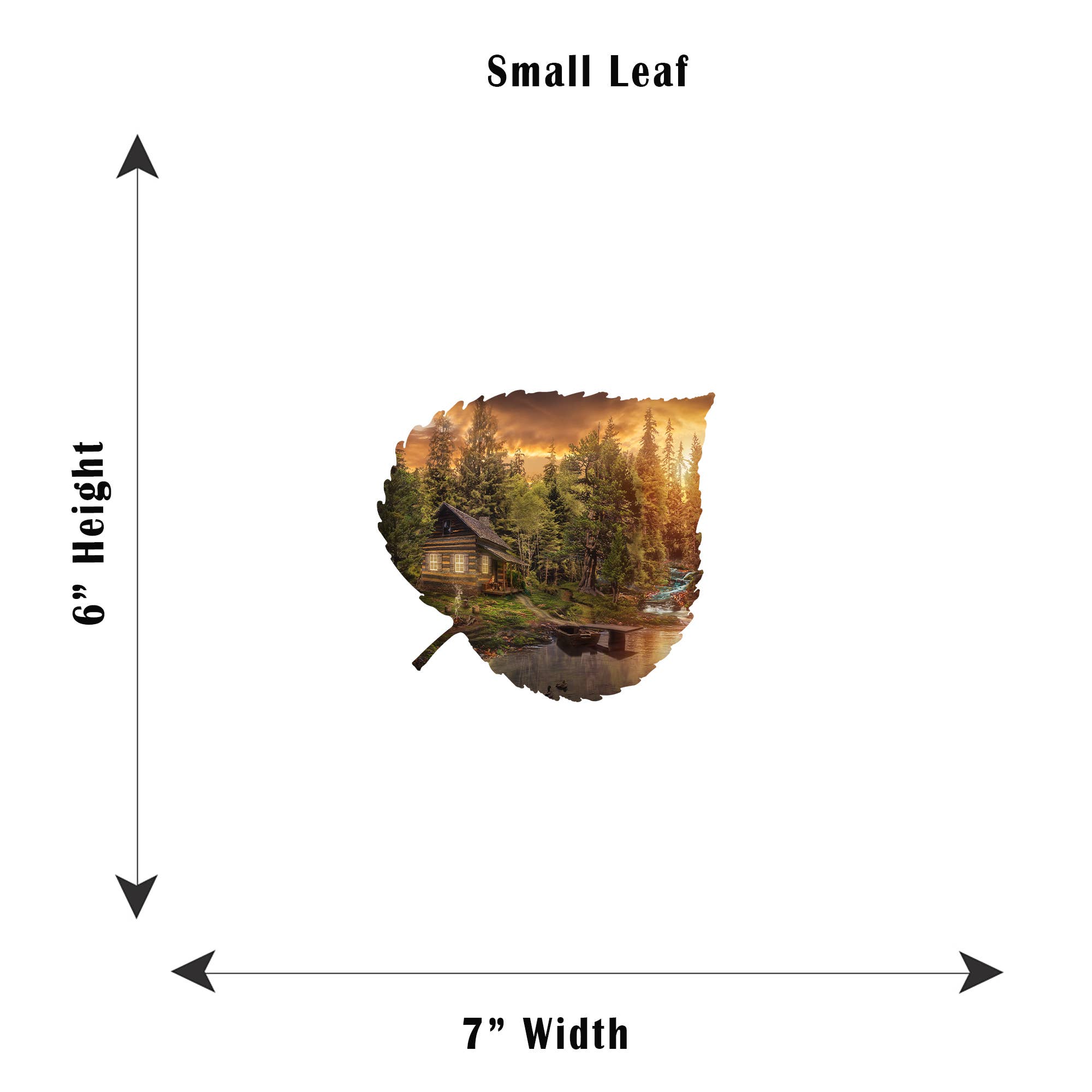 Next Innovations - Vente Décoration murale - Décoration murale Cabin Aspen Leaf5