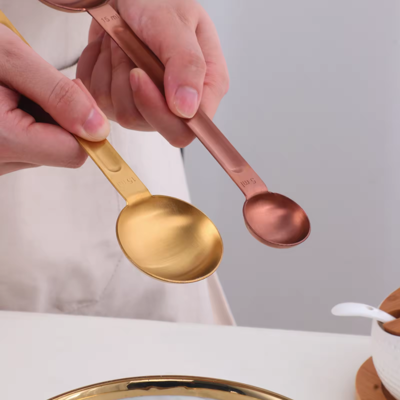 Sostraw & SmartThings - Wholesale Measuring Spoon - Double Sided Measuring Spoon - 5 available colours3