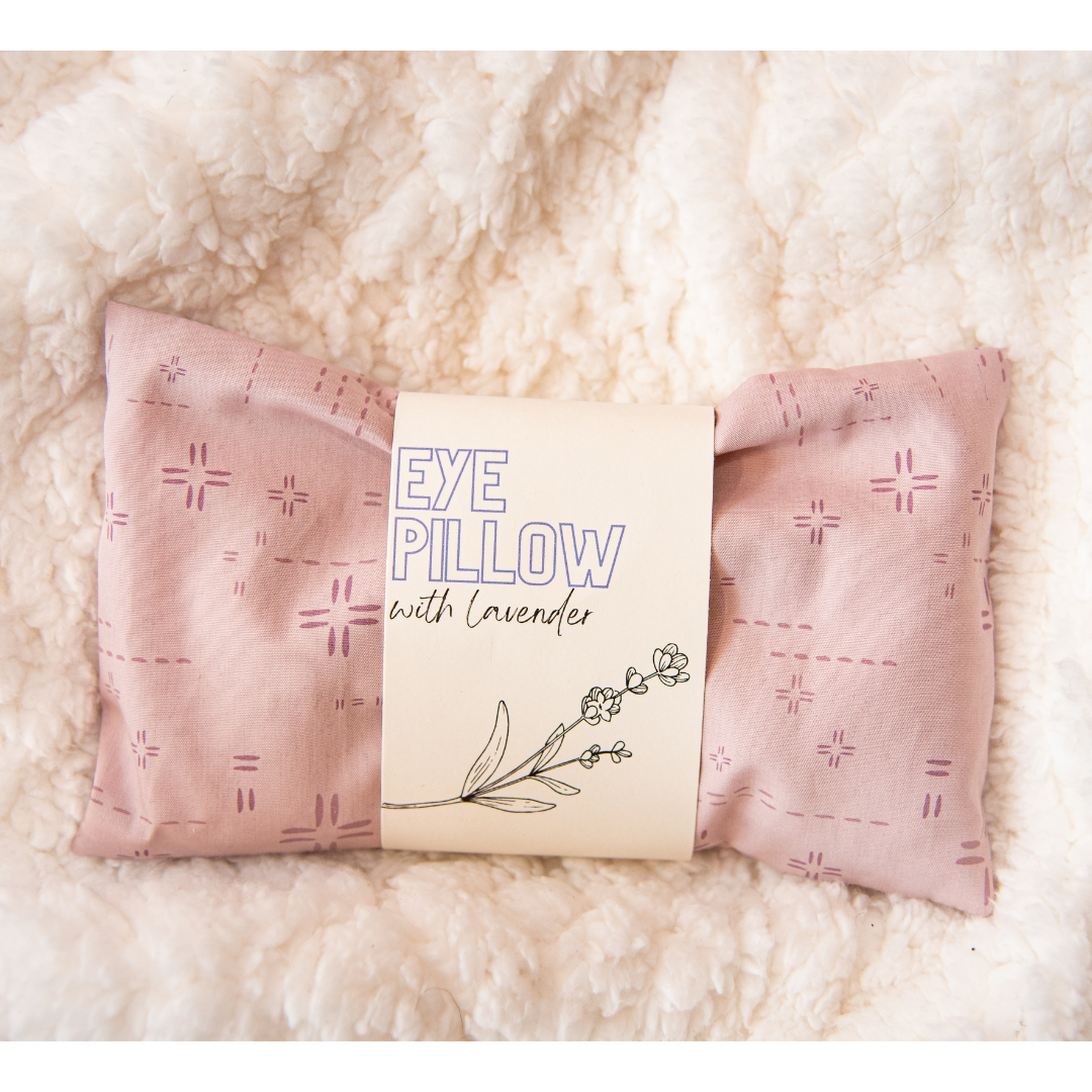Two Birds Eco Shop - Wholesale Spa/Therapy Pillow - Weighted Aromatherapy Eye Pillow - Deco Stitch4