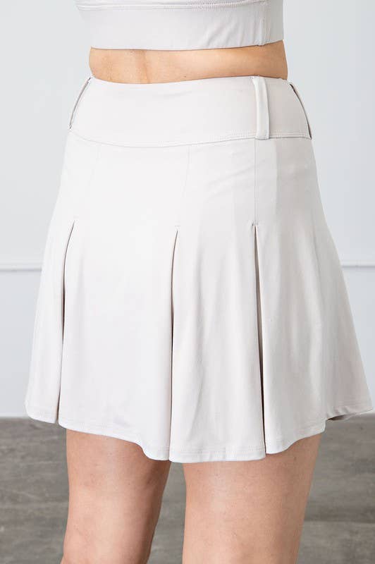 Sunday Morning – Engroshandel Skørt - Dame – S157037 Butter Soft plisseret golfskort6