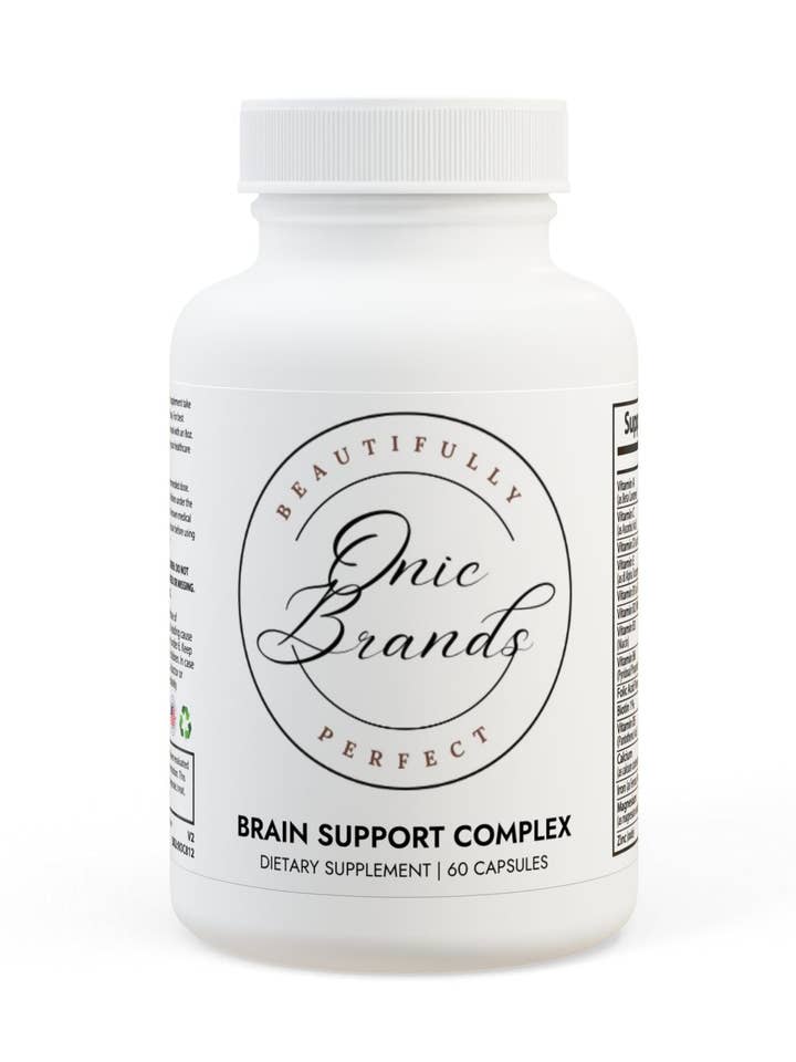 Brain Support Complex Supplement (60 Capsules) for wholesale by Onic Brands LLC