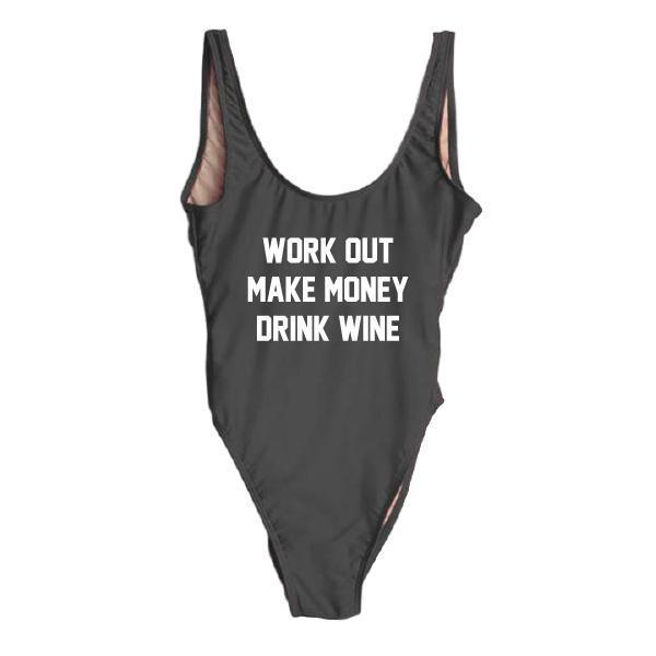 Work Out Make Argent Boire Vin Une Pièce pour la vente par RAVESUITS