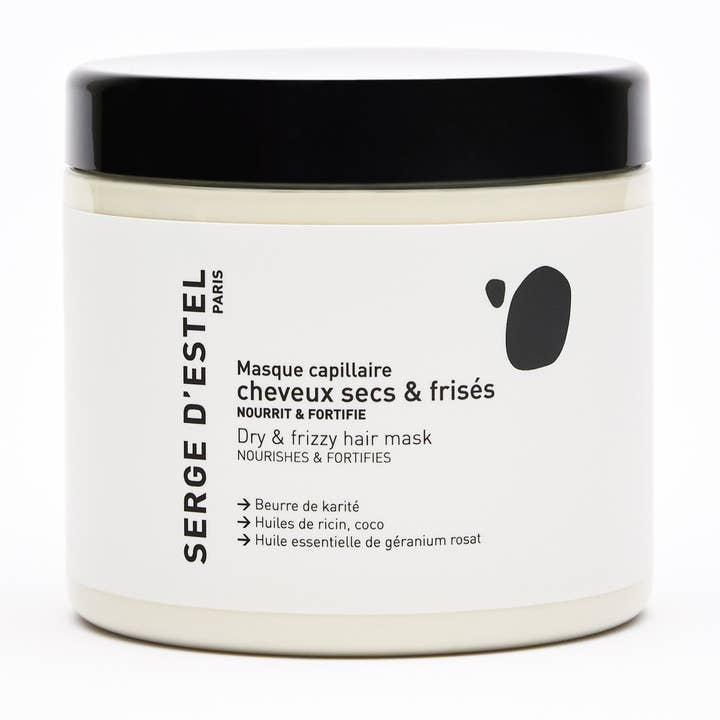 Krul & Droog Haarmasker 600Gr - Vegan - 98,9% Natuurlijk voor wholesale door Serge D'Estel