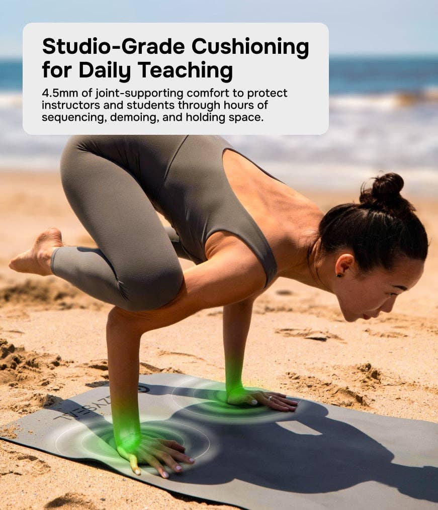 Performance Pro Extra Grip Yoga Mat 4.5mm | Graphite for wholesale on Faire3