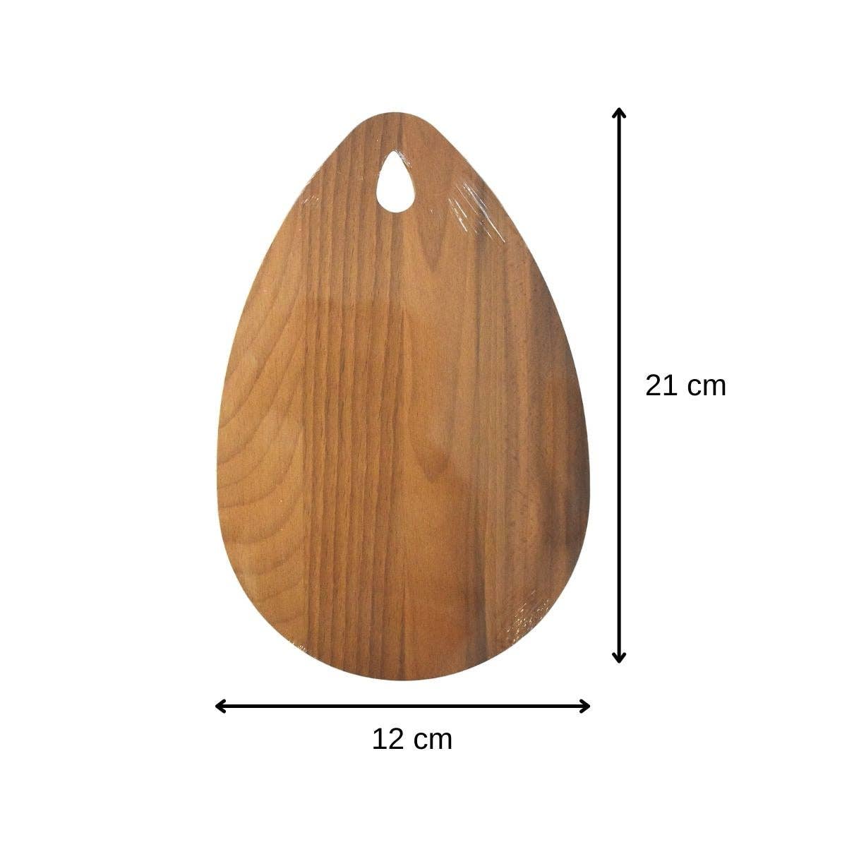 Zenker - Wholesale Cutting board - Oval cutting board, dark beech 21 x 12 cm Fackelmann Wood Edition2