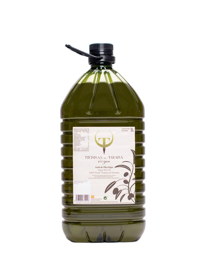 Traditionelles natives Olivenöl extra 5 l für den Großhandel von Tierras de Tavara