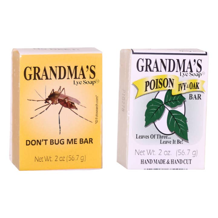 Grandma's Hand-Crafted Soaps - Wholesale Insect Repellent - 12-Ct.Summer Survival Kit: 6- Poison Ivy & 6- Bug Repellent