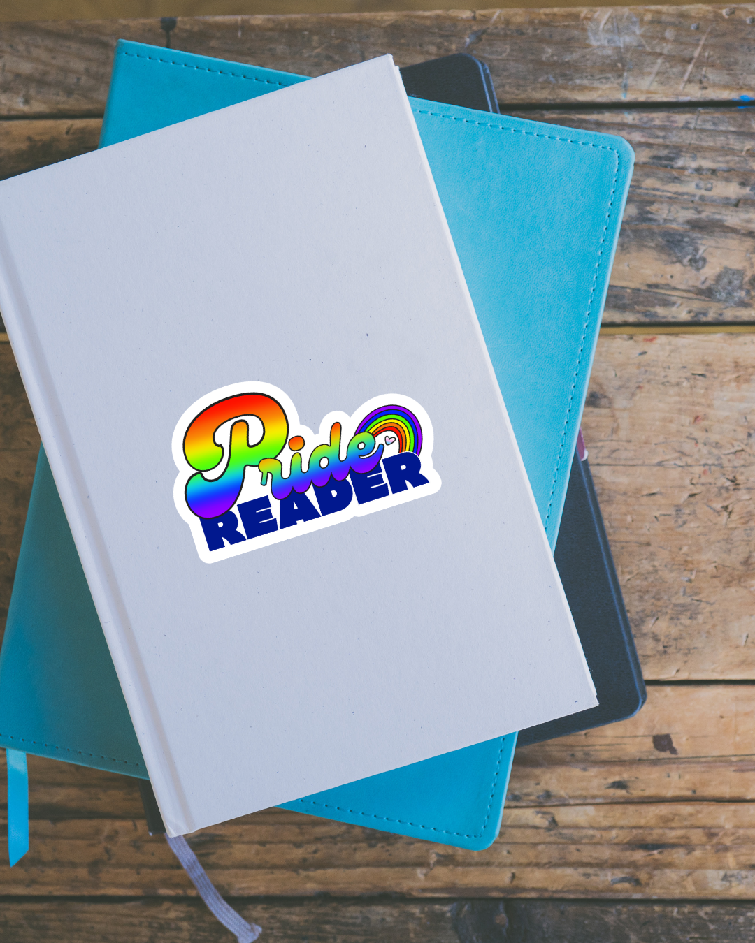 Messterpieces - Wholesale Sticker - Pride Reader Sticker1