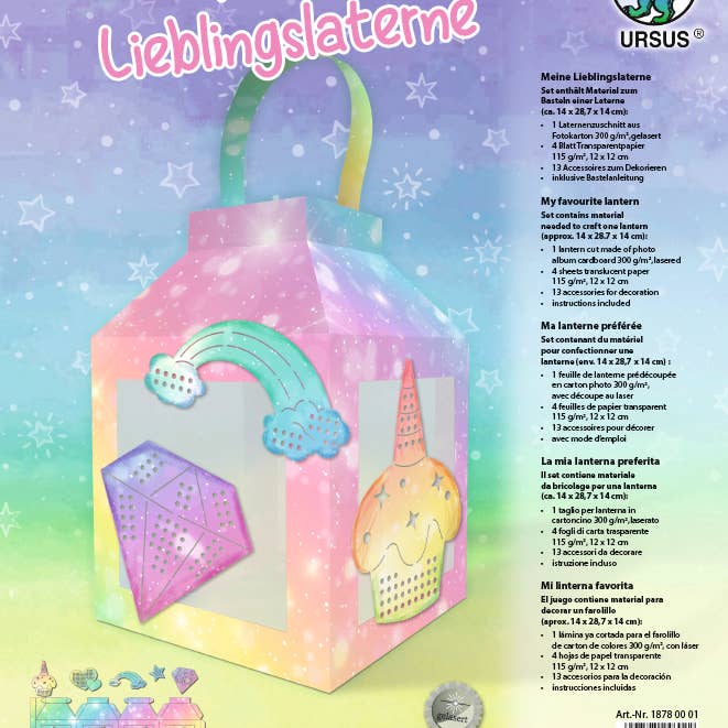 A minha lanterna favorita “pó de fadas” por atacado de URSUS® / Buntpapierfabrik Ludwig Bähr GmbH & Co. KG