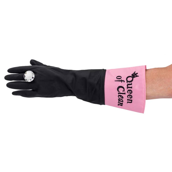 The Diabolical Gift People - Novelty Gifts, Mother's Day - Wholesale Gag Gift/Novelty Gift - Washing Up Gloves - Queen Of Clean - Valentines Day - Novelty Gifts