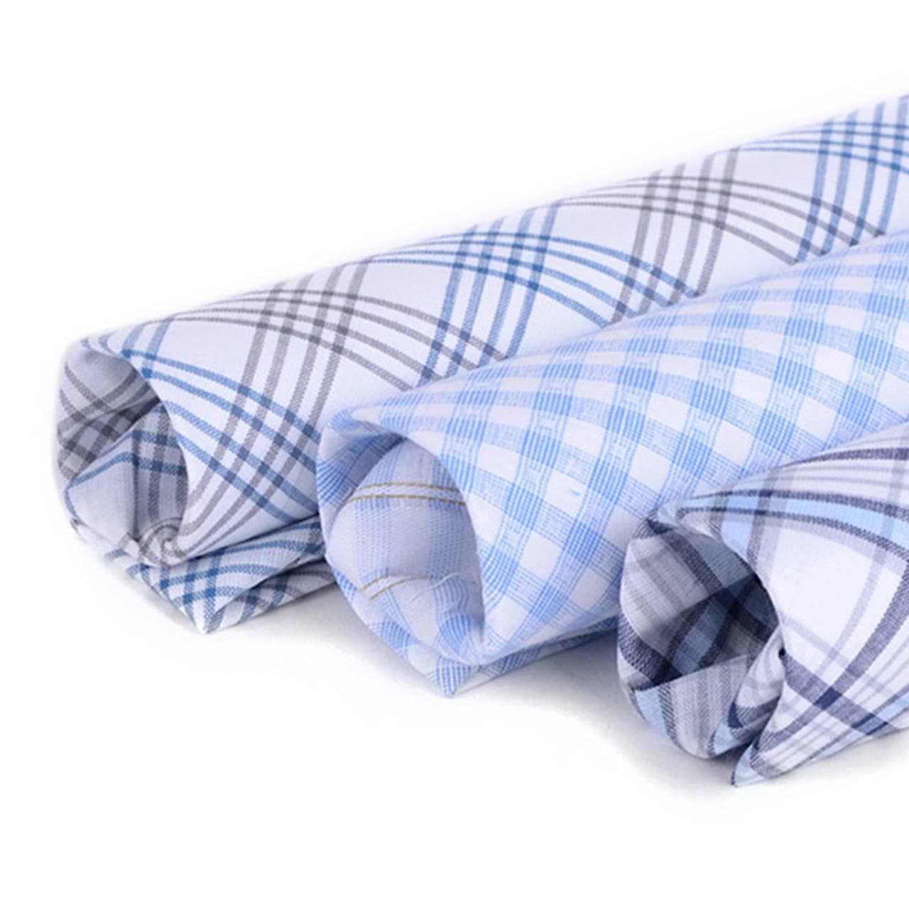 Selini New York - Wholesale Handkerchief - Men's - Men's Boxed Fancy Cotton Handkerchiefs 3pcs Set1