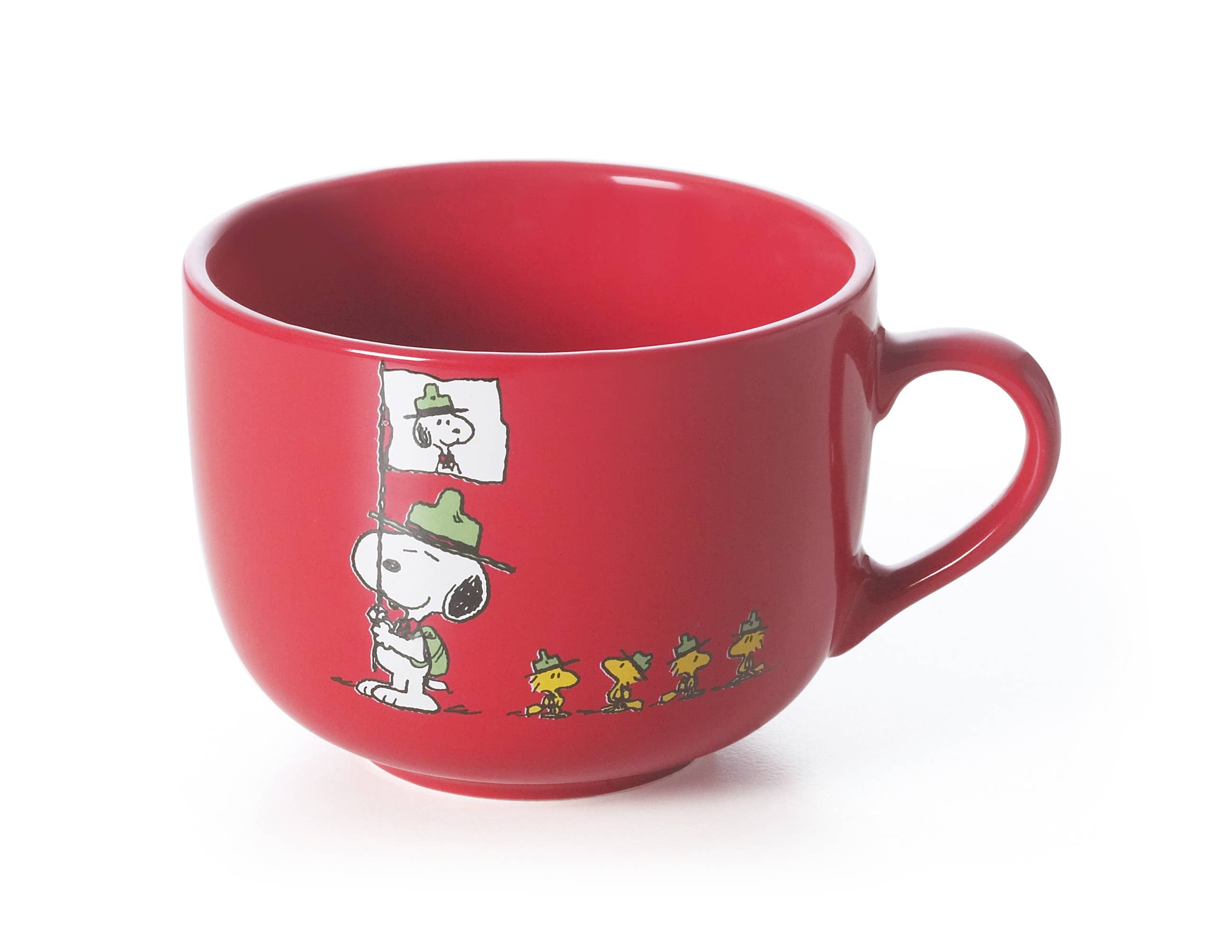 Set of 6 Assorted Jumbo Snoopy Mugs. for wholesale on Faire1