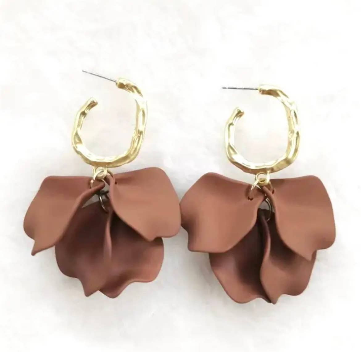 TLD Designs - Vente Boucles d'oreilles pendantes - mousseline3