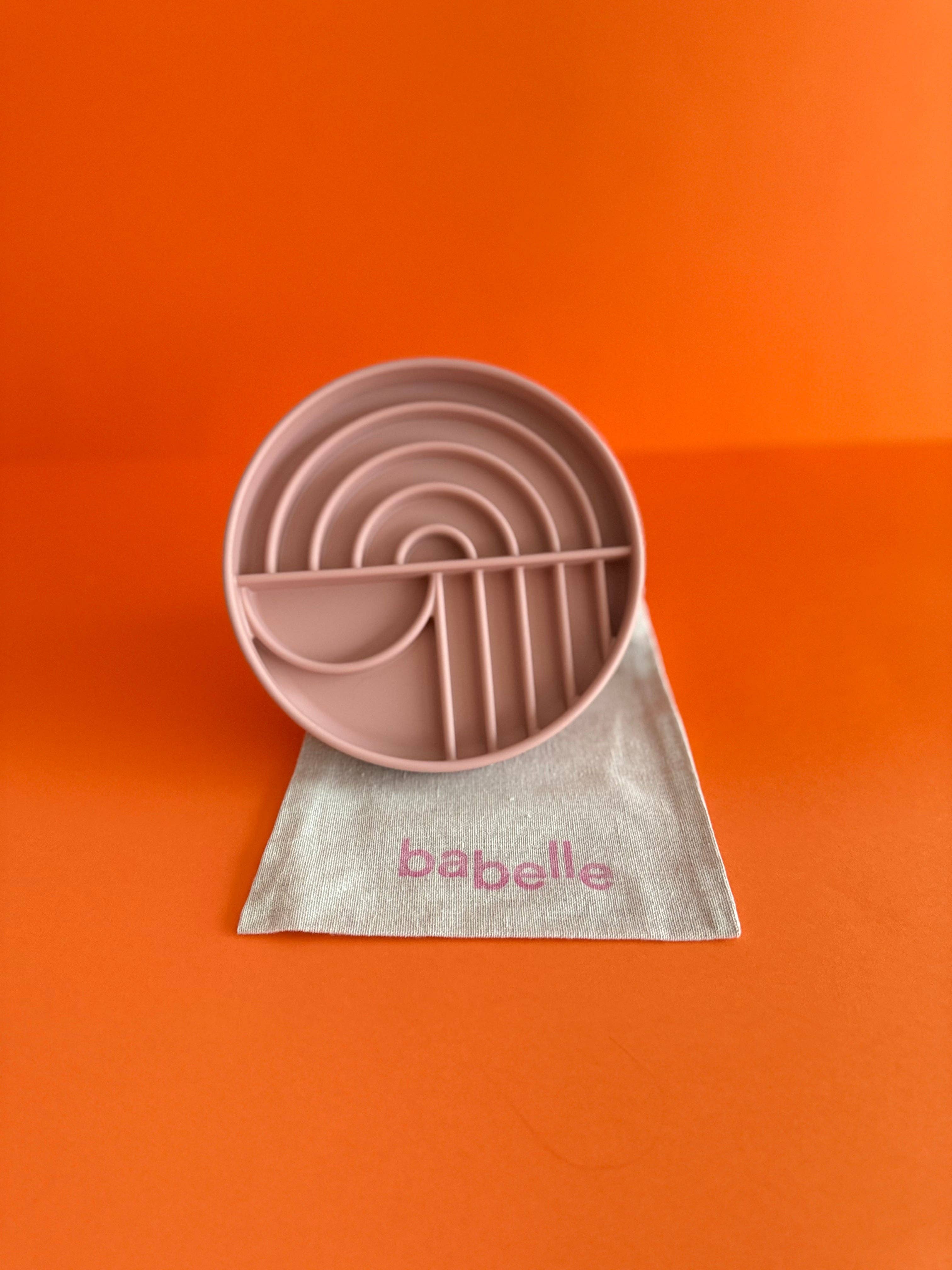 Babelle For Dogs - Wholesale Pet Food Mat - Dog - The Dreamy Lickmat - Old Rose 4