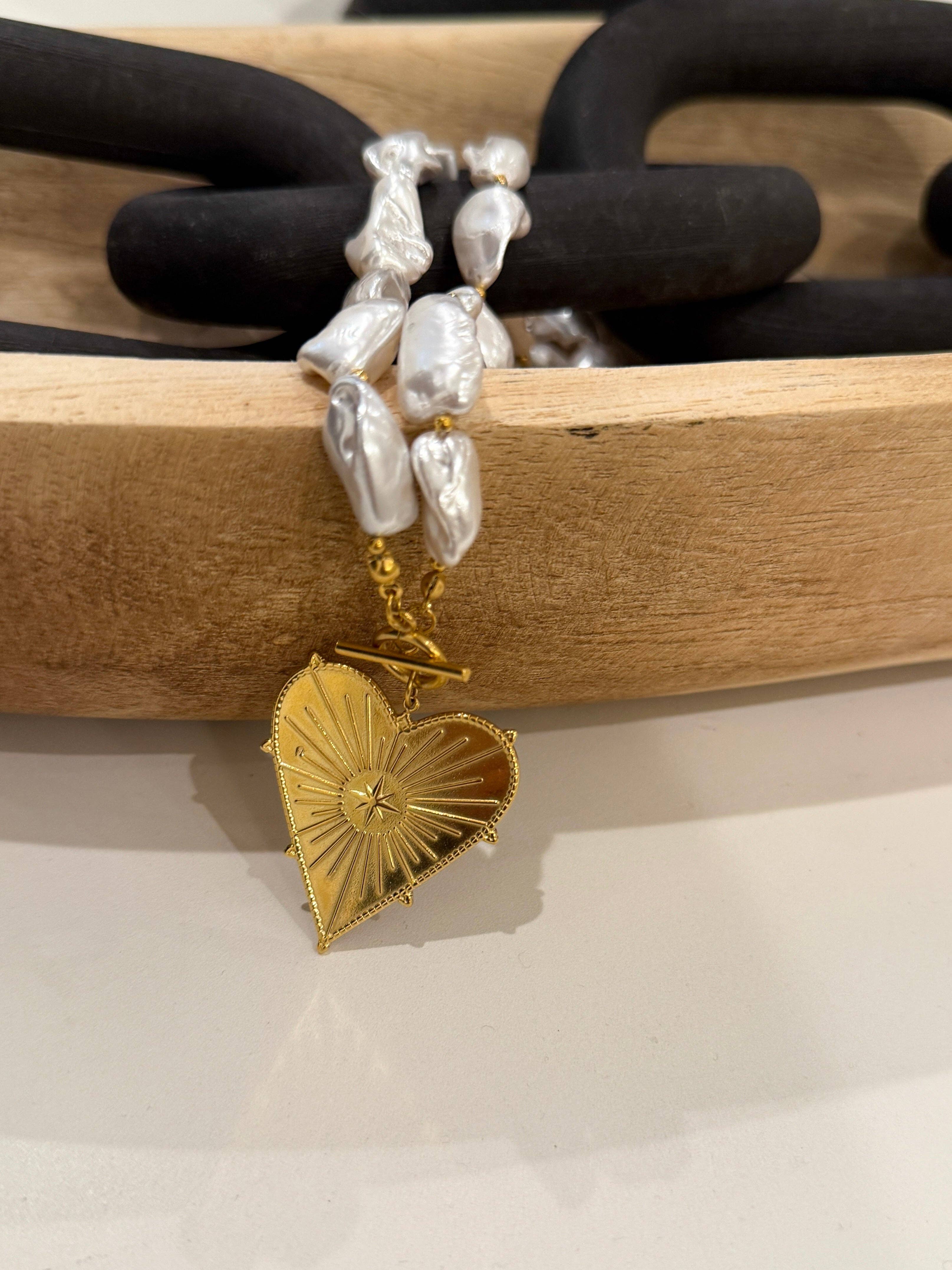 CHANSUTTPEARLS - Wholesale Pendant/Charm Necklace - BLAZE NECKLACE2