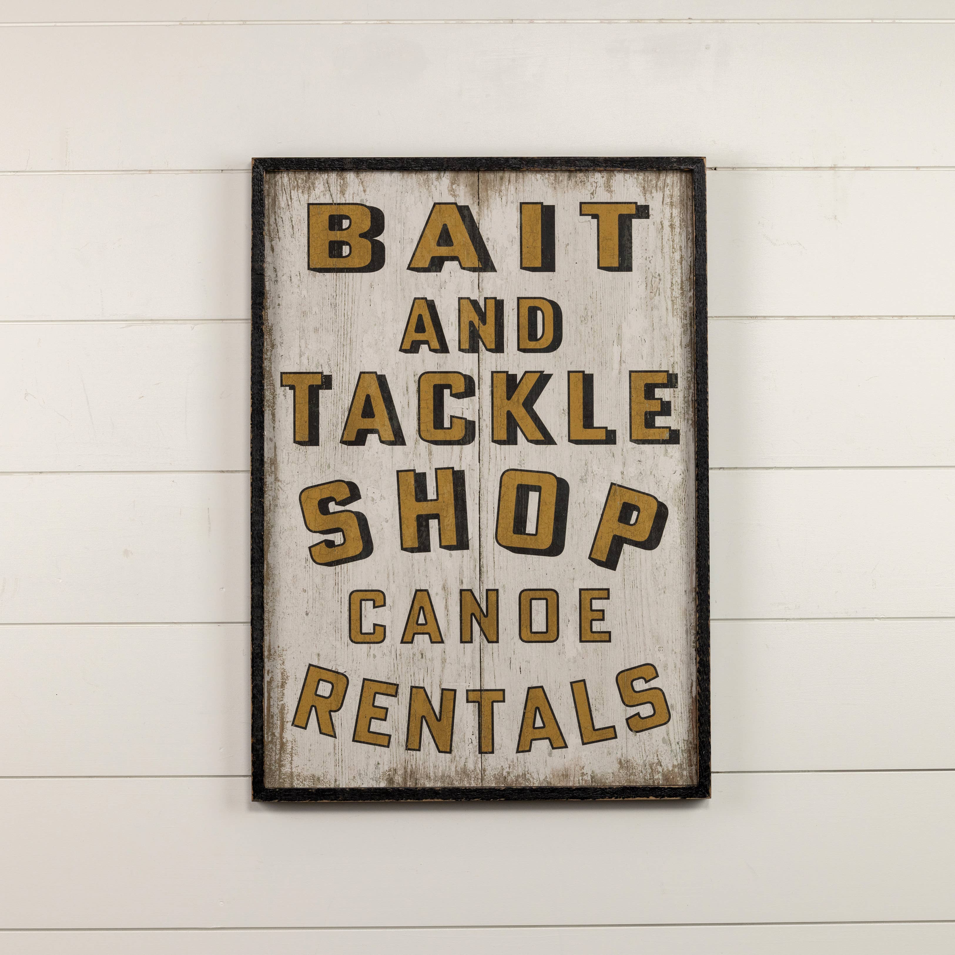Ragon House - Wholesale Sign - YELLOW BAIT AND TACKLE SHOP SIGN1
