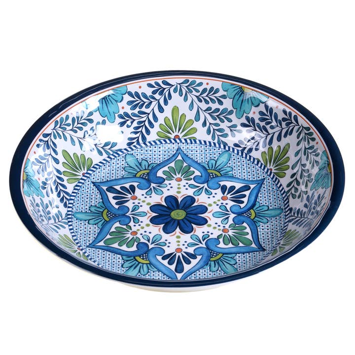 Talavera Melamine Lg Serving Bowl 13.75 in x 2.75 in for wholesale by Certified International