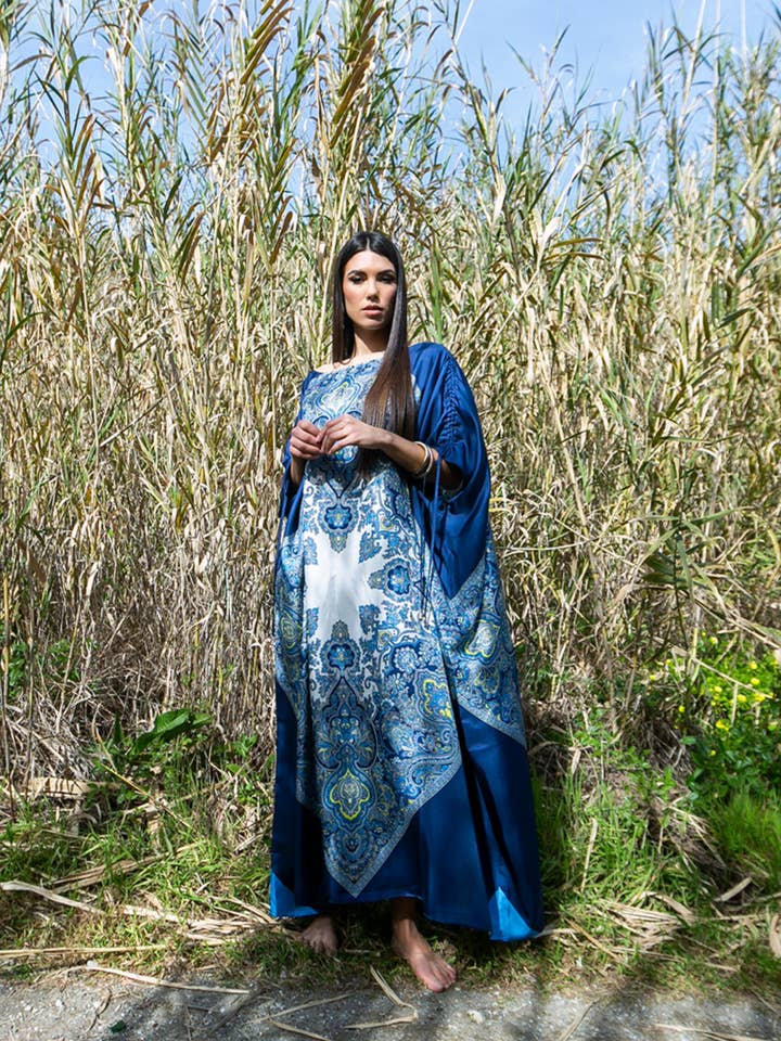 Kaftan somber decor voor wholesale door KELLE' CAPRI