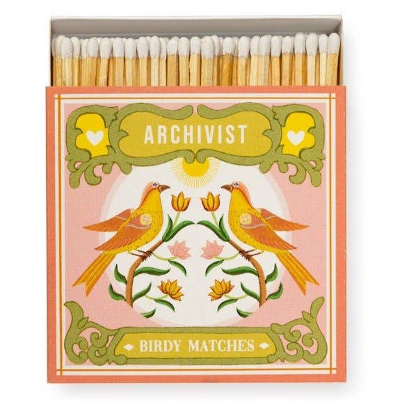 Ariane's Birdy | Square - Safety Matches for wholesale by Archivist Gallery | United States