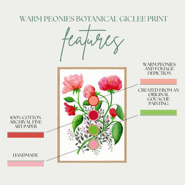 Jen Ray Studio - Wholesale Art Print - Floral Watercolor Giclee Fine Art Print2