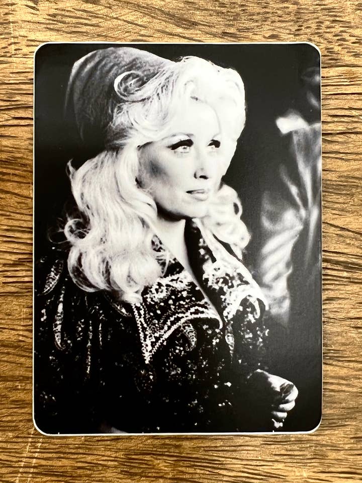 Dolly Portrait Sticker for wholesale by SOUTHERN FRIED DESIGN BARN
