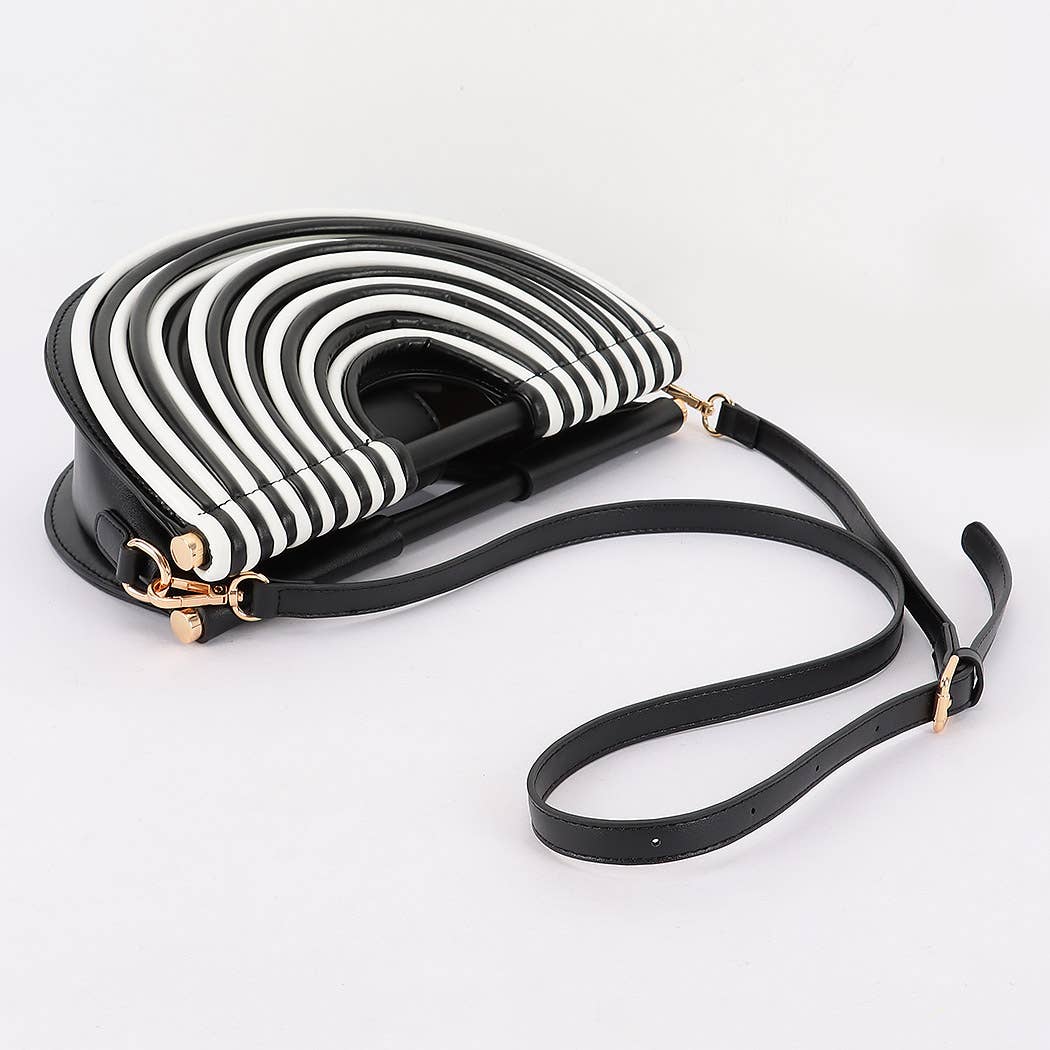 3AM BY H&D ACCESSORIES - Wholesale Crossbody Bag - Women's - Metallic Faux Leather Noodle Bag14