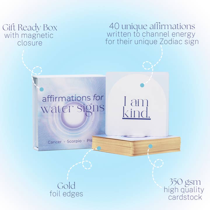 THE MINDFUL COLLECTIVE - Wholesale Tarot Cards - Affirmation Cards for Fire Signs – Aries, Leo & Sagittarius19