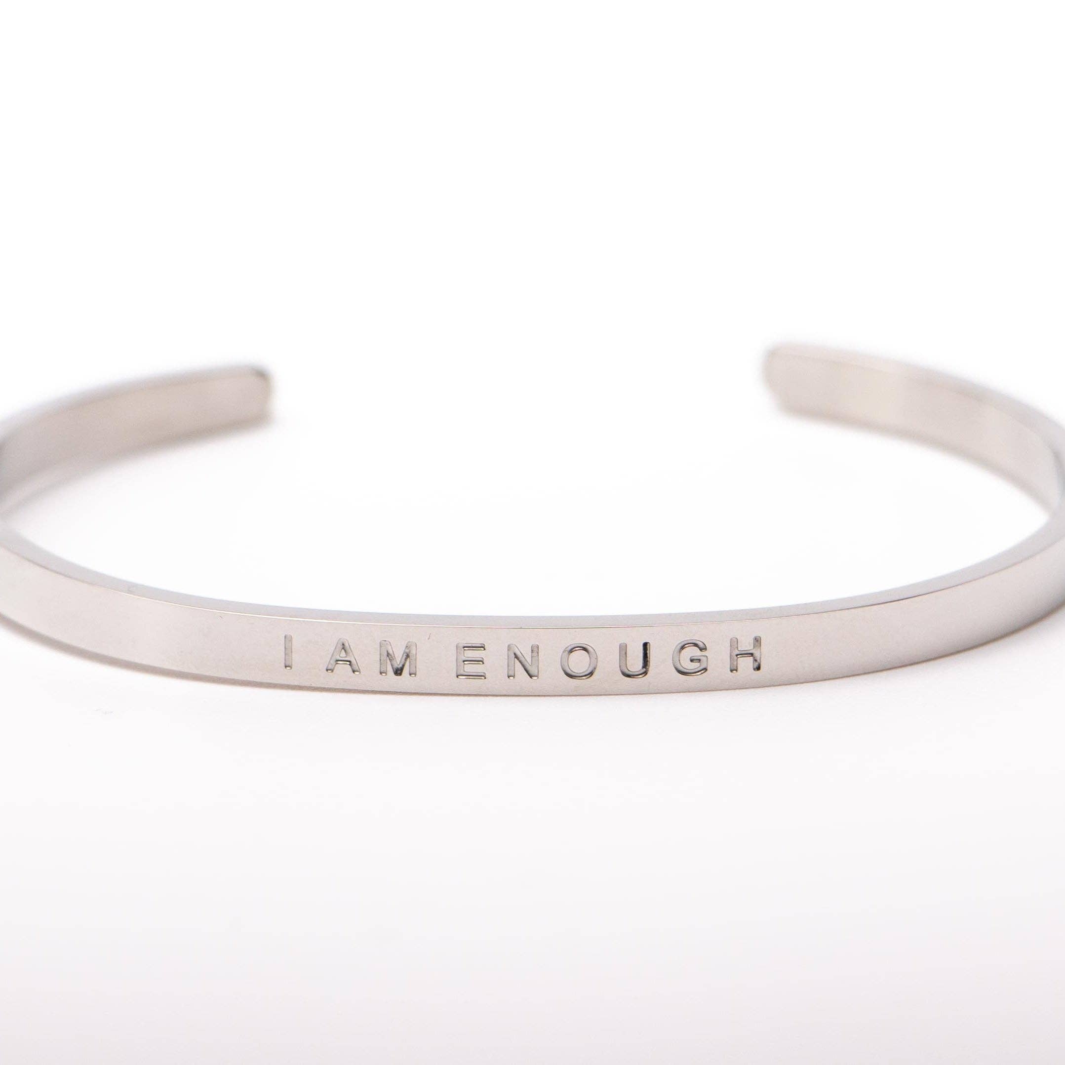 FIERCE ONE - Wholesale Cuff Bracelet - I AM ENOUGH - Bangle1