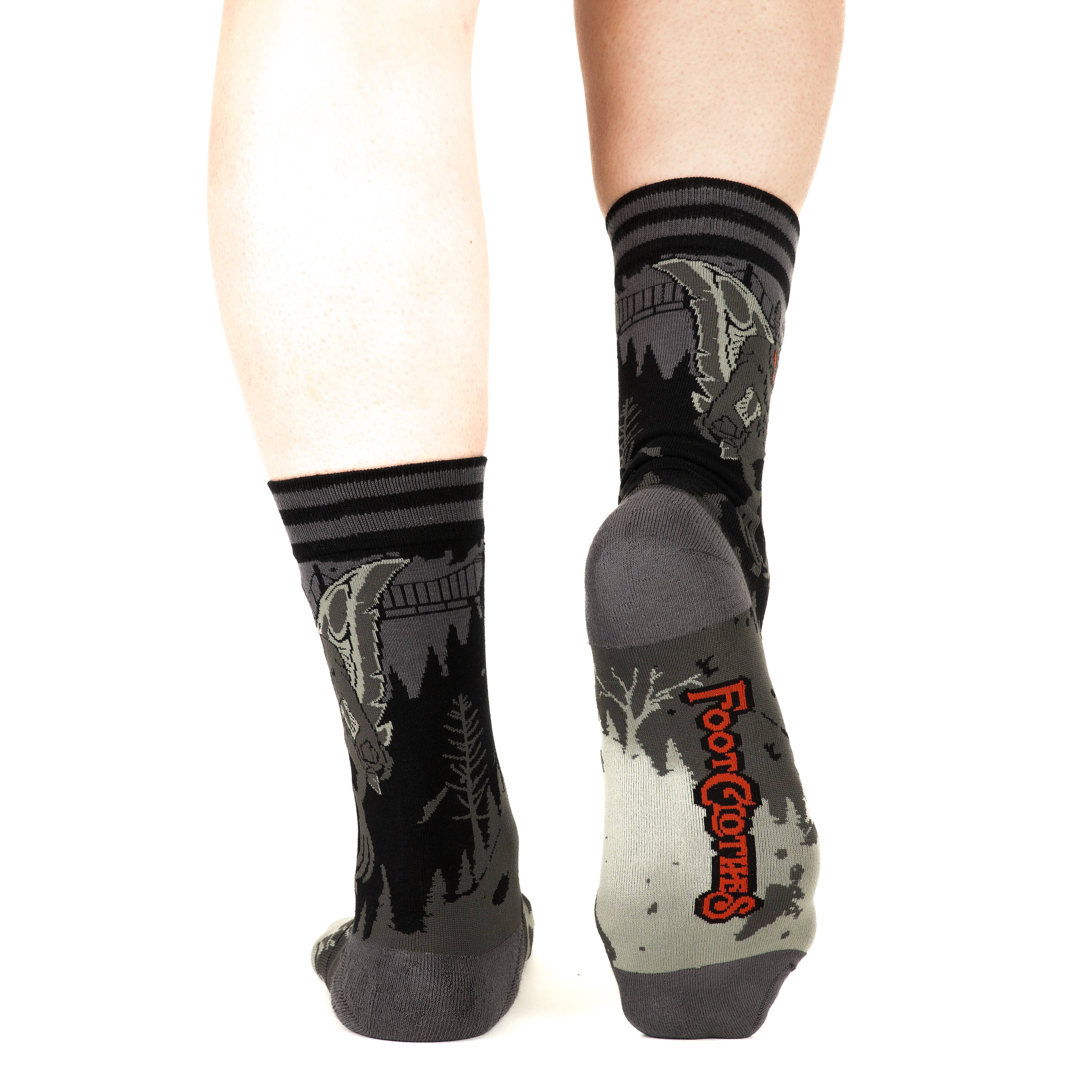 FootClothes LLC - Wholesale Socks - Unisex - Mothman Crew Socks14