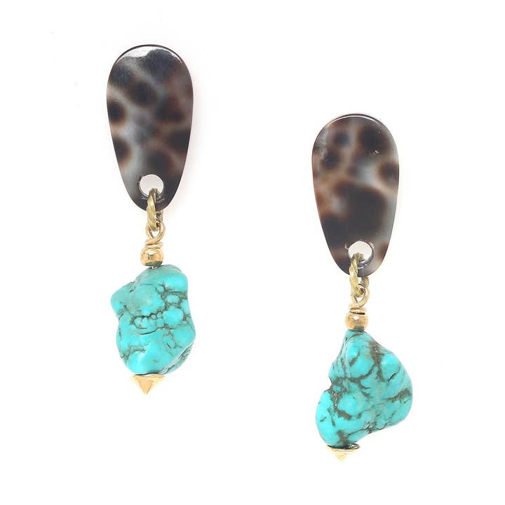 Nature Bijoux - Wholesale Dangle Earrings - SURABAYA baroque howlite stud earrings0